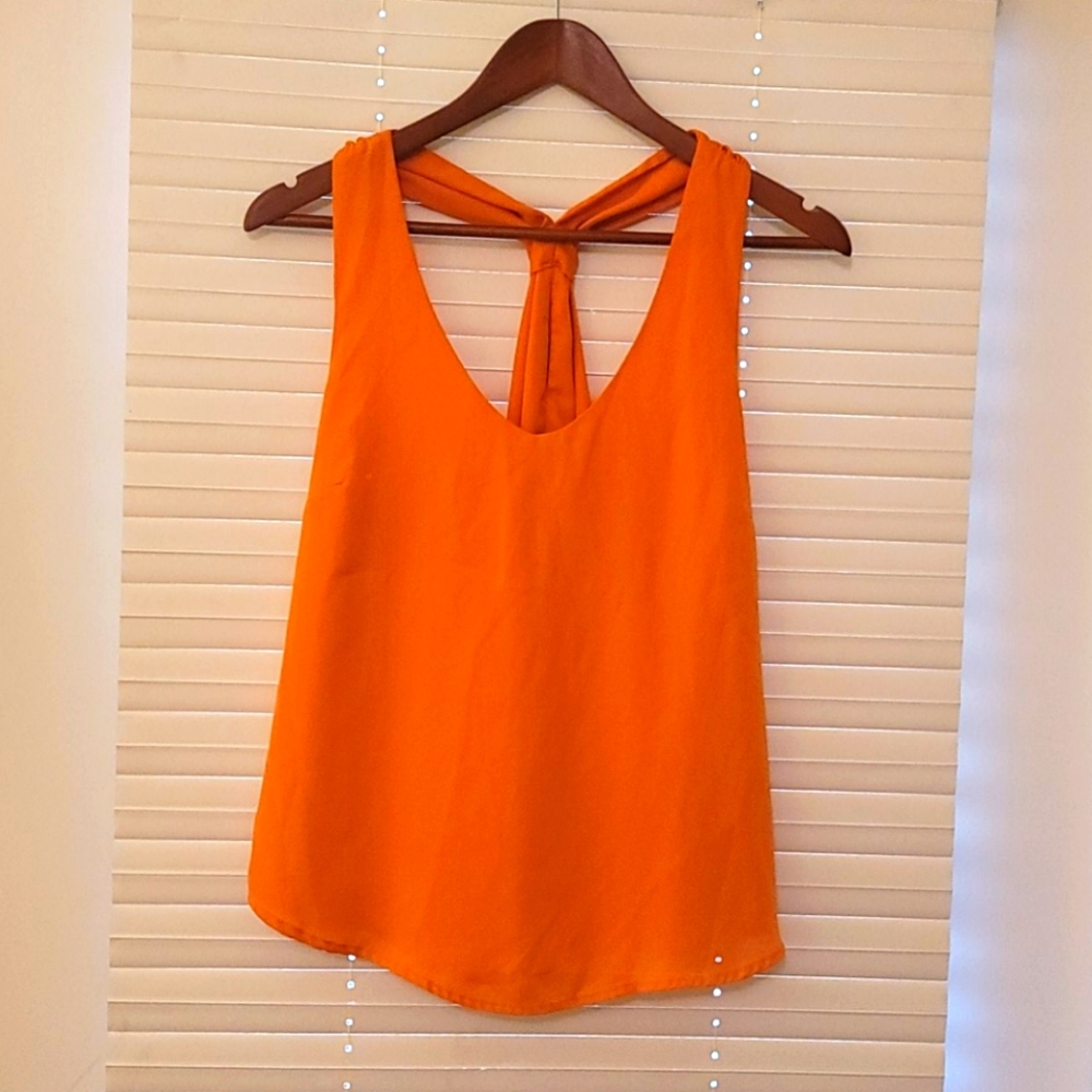 L - Forever 21 Tank Top - Orange